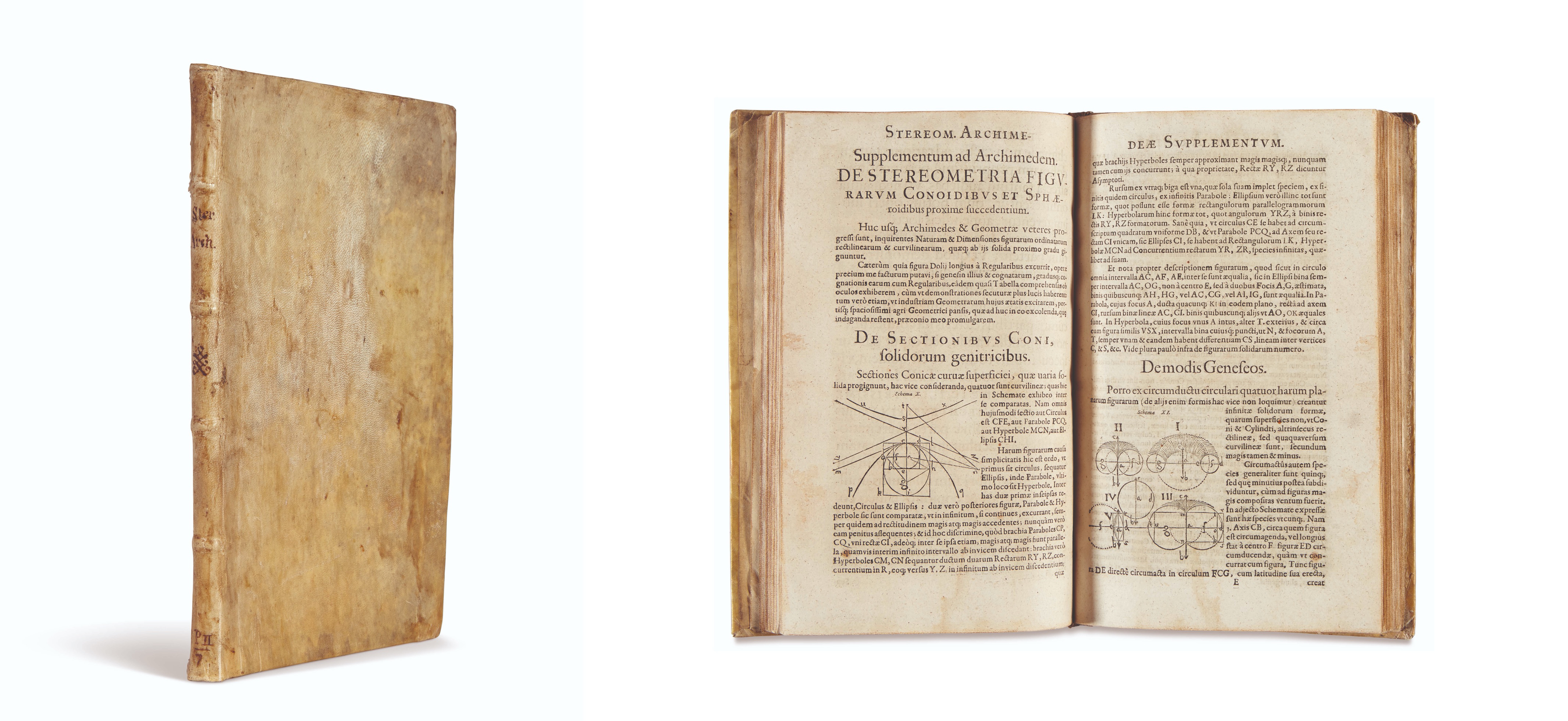 Johannes Kepler's Nova Stereometria Doliorum Vinariorum at Christie's Auction