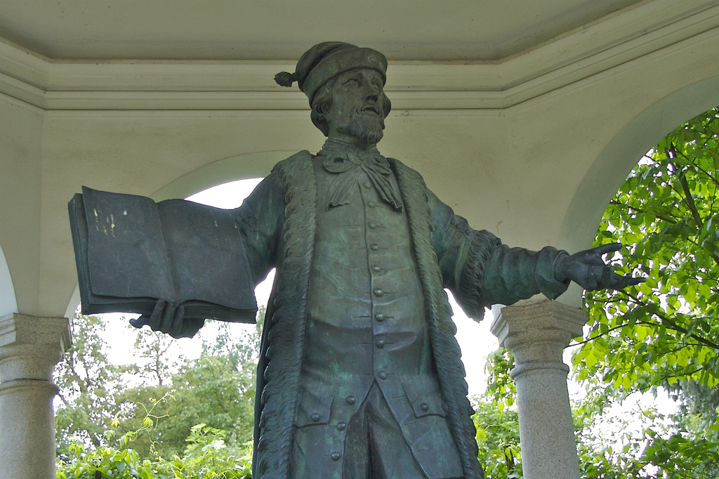 Kepler Statue in Linz, Austria